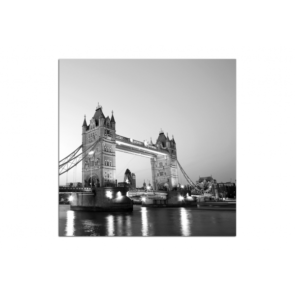 Obraz na plátně - Tower Bridge - čtverec